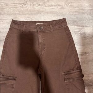 Oat New York Brown Wide Leg Jeans